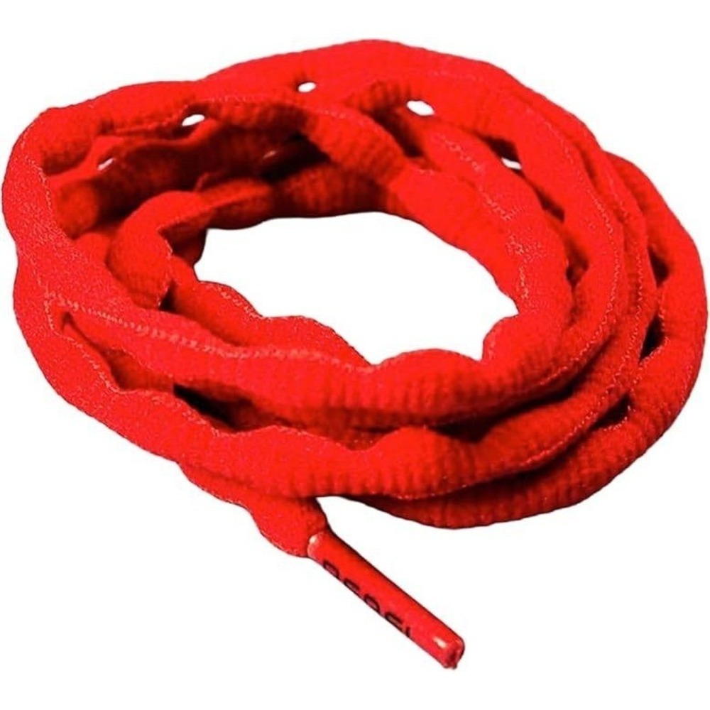 Rebel Athletic Womens Small Size Red Durable Sweatproof Shoelaces Washable